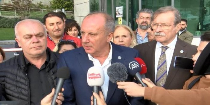 Muharrem İnce'den katılacağı etkinliği iptal eden rektörlüğe tepki