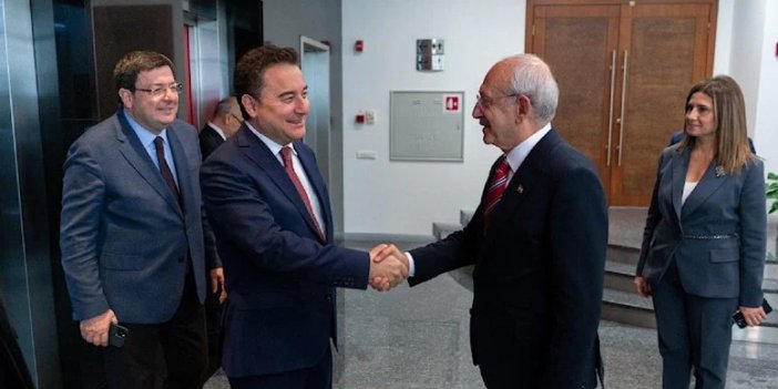 Ali Babacan’dan Kılıçdaroğlu’na ziyaret