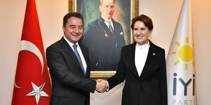 İYİ Parti Lideri Akşener DEVA Partisi Genel Başkanı Babacan’la görüştü