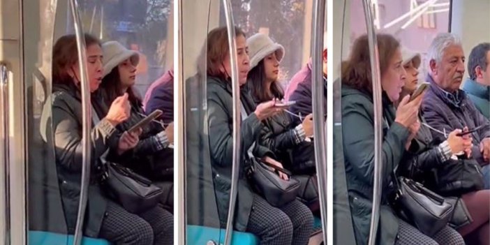 Asıl Recep Tayyip Erdoğan gelecek buraya. Marmaray'da yere çöp atan kadın tepki gelince 'Yüksek mevkilerde tanıdıklarım var. Buraya Erdoğan gelecek' dedi