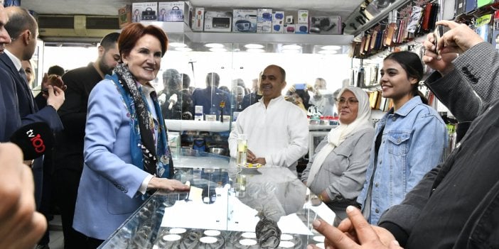 Akşener’in Adana’da dinlediği esnaf, elektrik faturalarından şikayet etti: Geçen sene 200 ise bu sene 500