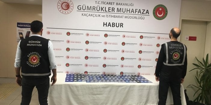 Habur Sınır Kapısı'nda kaçakçılık operasyonu