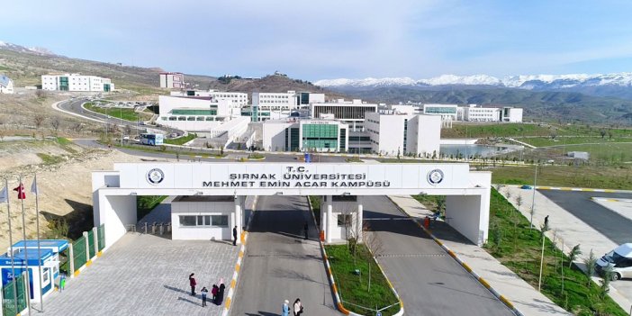 Şırnak Üniversitesi sözleşmeli personel alacak