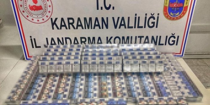 440 paket kaçak sigara ele geçirildi