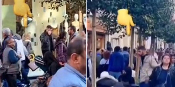 İstiklal bombacısı turist kamerasında! Bombayı patlatmadan dakikalar önce turist kayda girmiş