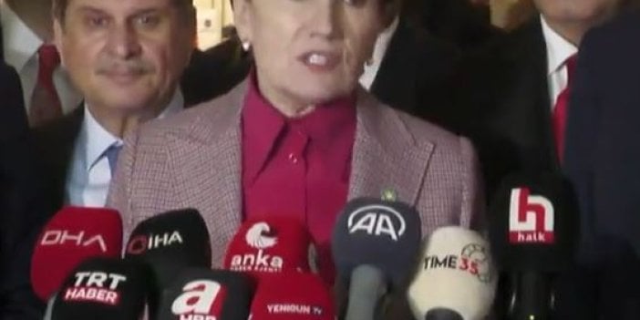 Erdoğan'ın ''6'lı masadan kalk'' çağrısına Akşener'den yanıt