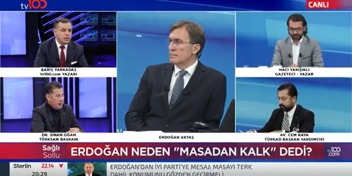 Barış Yarkadaş, Erdoğan’ın yaptığı çağrının arka planını açıkladı. Akşener'e seslenip ''Masayı terk et'' demişti