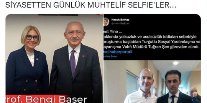 Zafer Arapkirli siyasette günlük selfieleri paylaştı