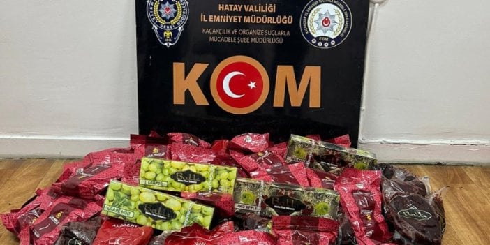 140 kilo kaçak nargile tütünü ele geçirildi