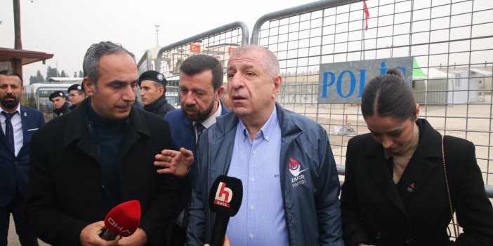 Ümit Özdağ'a Karkamış'ta protesto: Süleyman’ın provokatörlerinin canı cehenneme
