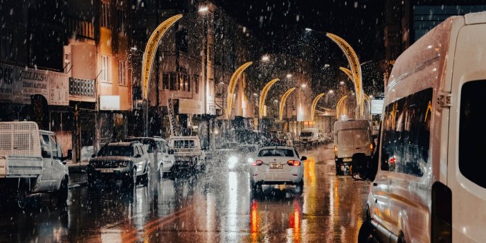 Yozgat’ta mevsimin ilk karı yağdı  