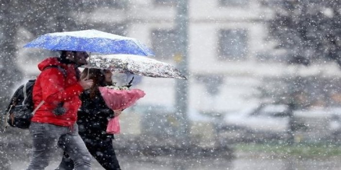 Meteoroloji'den yeni uyarı. Kar ve sağanak geliyor