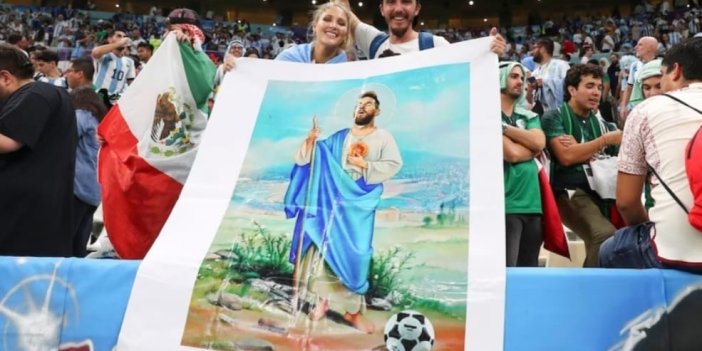 Arjantin Messi'yi mesih yaptı. Dünya süperstarı konuşuyor. "O bizim peygamberimiz"
