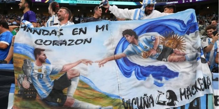 Messi'nin imdadına Maradona yetişti