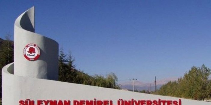Süleyman Demirel Üniversitesi Öğretim Üyesi alacağını duyurdu