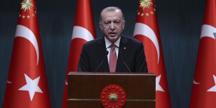 Kabine toplantısı sonrası Cumhurbaşkanı Erdoğan'dan açıklama. Sözleşmeli personel statüsü değişti