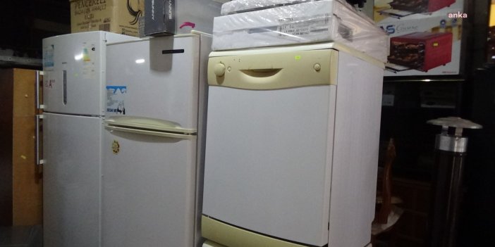İkinci elde fiyatlar uçtu: Geçen sene 150 lira olan çamaşır makinesi bu sene 3 bin lira