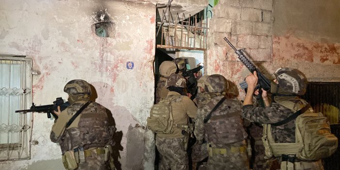 Mersin'de YPG'ye gece operasyonu