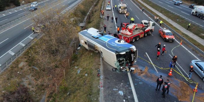 EGM, kusurlu olarak ölümlü kazalara karışan otobüs firmalarını paylaştı