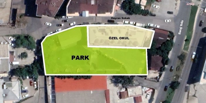 Özel okul istedi AKP'li belediye parkı gözden çıkardı. Vatandaşın itirazını reddettiler