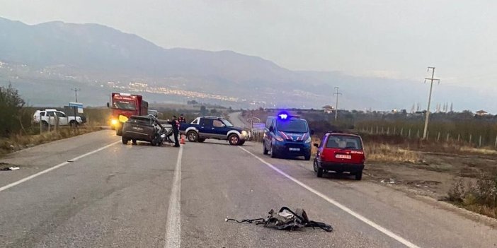 Aydın'da otomobille çarpışan traktörün sürücüsü yaşamını yitirdi