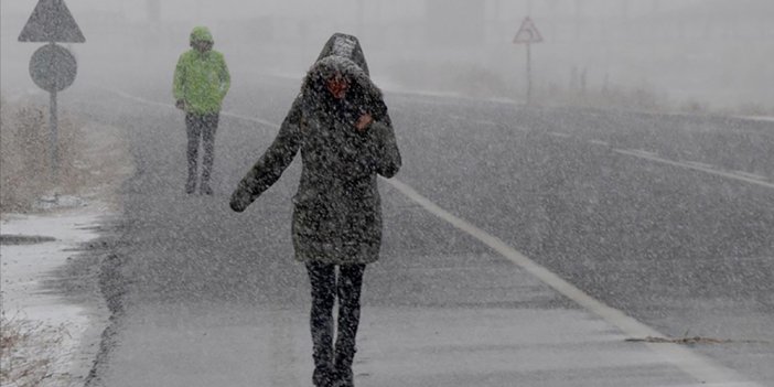 Kars ile Ardahan'da etkili olan kar ve sis ulaşımı aksatıyor