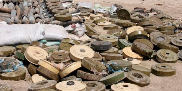 Yemen'de 375 binden fazla mayın ve mühimmat temizlendi
