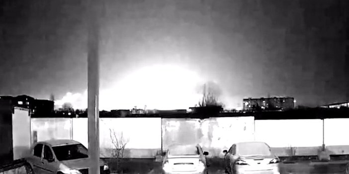 Rusya'nın askeri tesislerinde patlama. Ukrayna İHA'larla vurdu iddiası