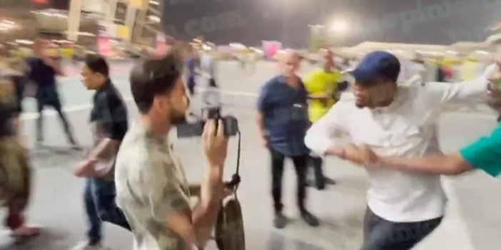 Eto'o Katar'da Youtuber'a saldırdı