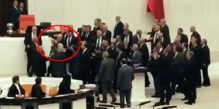 AKP'li vekil Meclis'te İYİ Partili vekile saldırdı