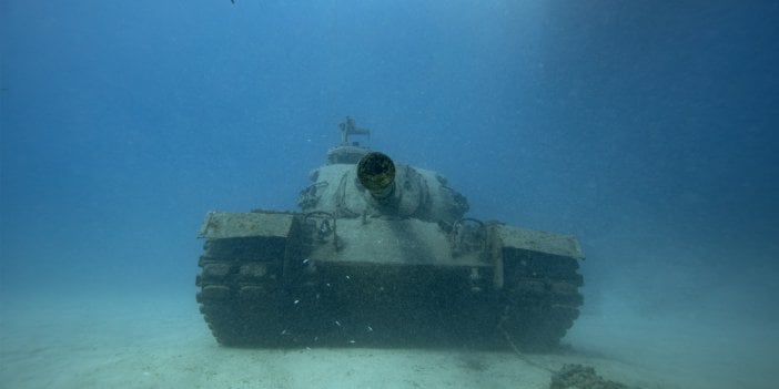 Akdeniz'in dibinde ABD yapımı tank O tank neden batırıldı. İşte nedeni