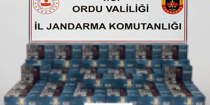 Ordu’da uyuşturucu ve kaçak tütün operasyonu