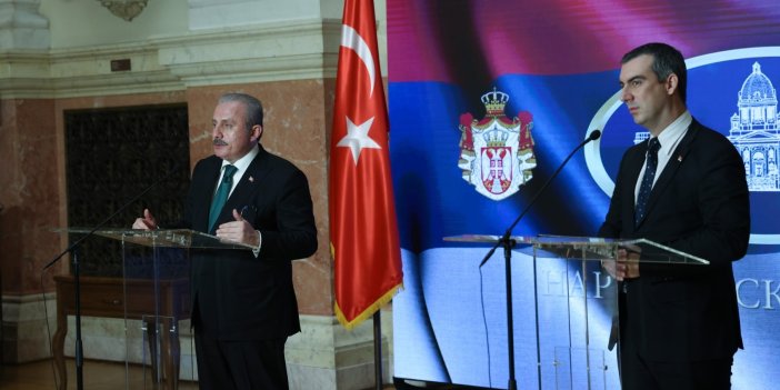 TBMM Başkanı Şentop, Sırbistan Ulusal Meclis Başkanı ile görüştü   