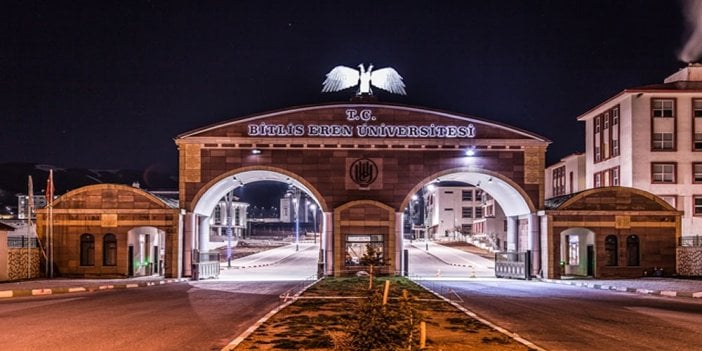 Bitlis Eren Üniversitesi akademik personel alacak