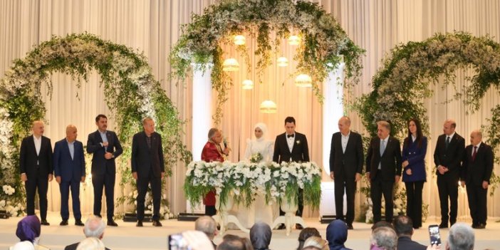 Cumhurbaşkanı Erdoğan nikah şahitliği yaptı