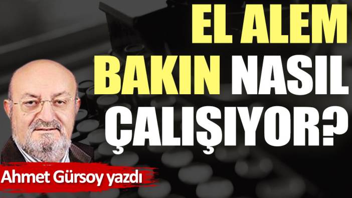 El alem bakın nasıl çalışıyor?