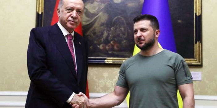 Cumhurbaşkanı Erdoğan, Ukrayna Cumhurbaşkanı Zelenskiy ile görüştü