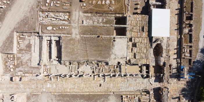 Denizli'deki Tripolis Antik Kenti kazılarında 10 yıl geride kaldı