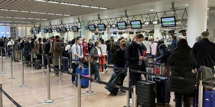 Brüksel Havalimanı'nda uçuşlar iptal edildi