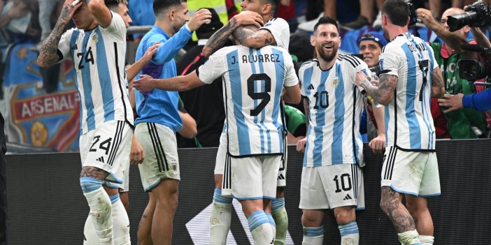 Arjantin Dünya Kupası'nda final biletini kaptı. Hırvatistan'ı eledi