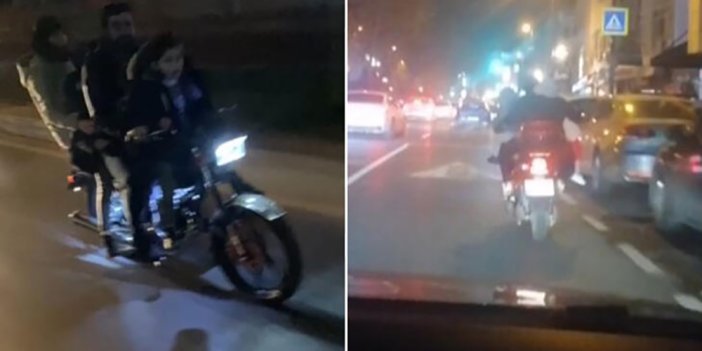 İstanbul'da motosikletle ölüme davetiye çıkardılar