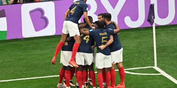 Fransa-Fas maçında erken gol