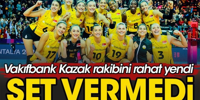 Voleybolda Dünya Şampiyonası'na Vakıfbank damgası: Ezdi geçti