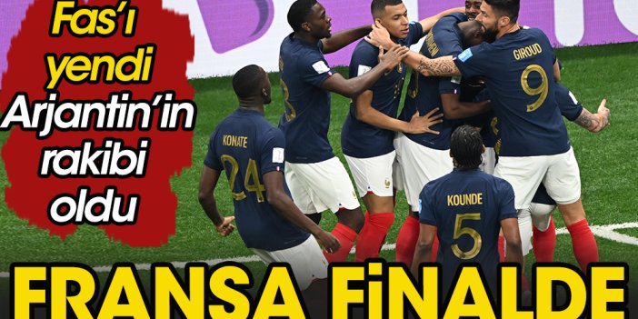 Katar'da son bileti Fransa kaptı