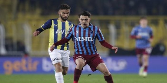 Trabzon'dan flaş Fenerbahçe kararı