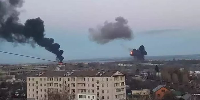 Rusya Ukrayna'ya füzelerle saldırdı Moldova da nasibini aldı