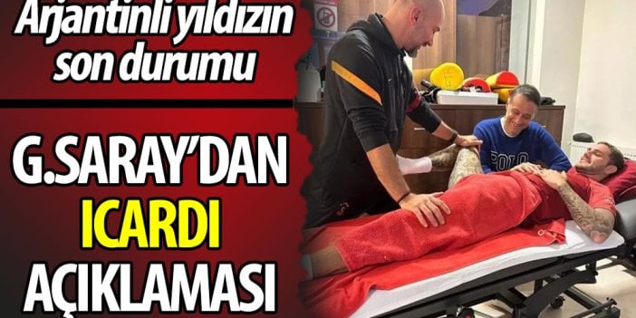 Galatasaray'dan Icardi açıklaması