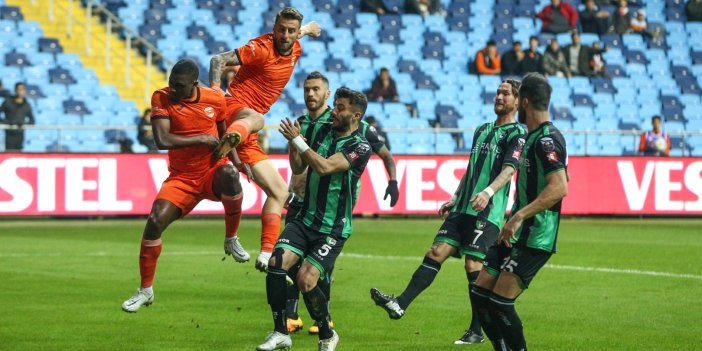 Adanaspor ile Denizlispor arasında 5 gollü düello