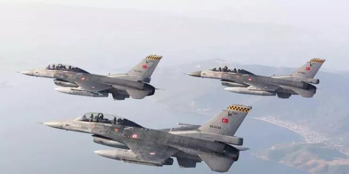 Nato tatbikatına katılan Türk uçaklarına Yunan tacizi. Anında karşılık verildi