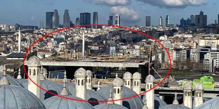 Süleymaniye Camisi’ni kapatan yurt binasına AKP ve MHP oylarıyla onay çıktı